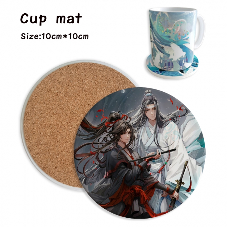 The wizard of the de Anime ceramic water absorbing and heat insulating coasters price for 5 pcs