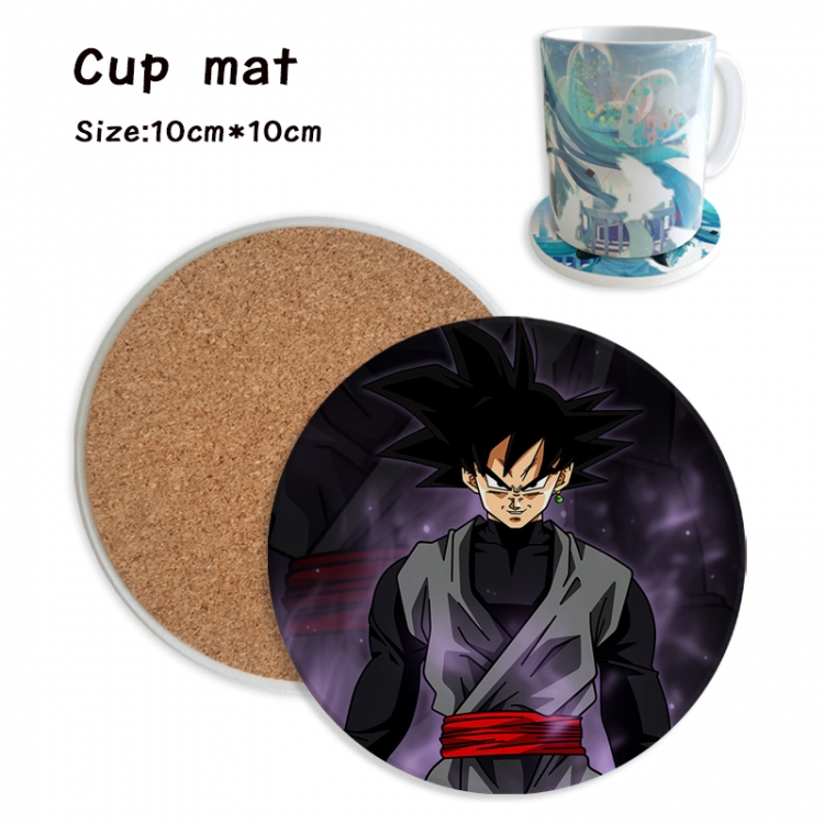 DRAGON BALL Anime ceramic water absorbing and heat insulating coasters price for 5 pcs