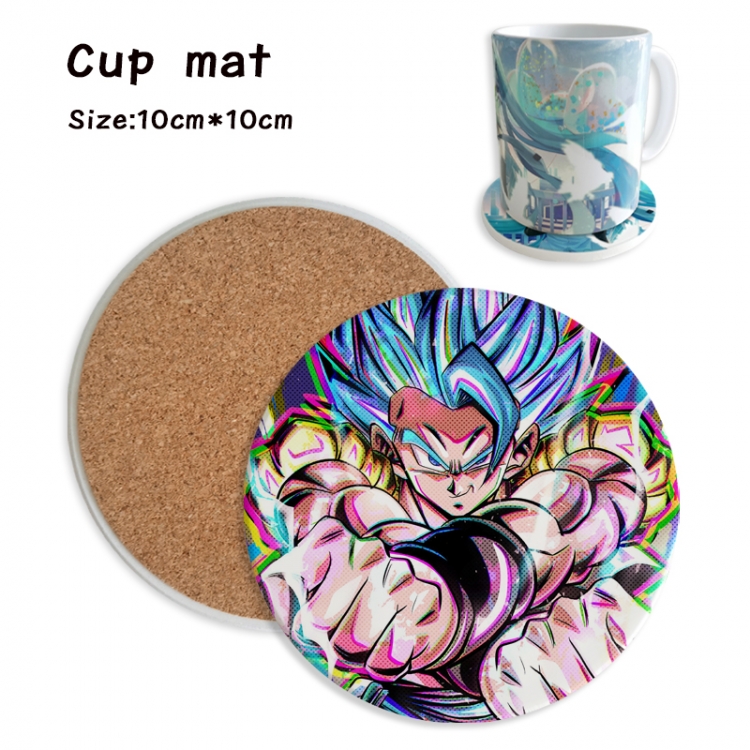 DRAGON BALL Anime ceramic water absorbing and heat insulating coasters price for 5 pcs