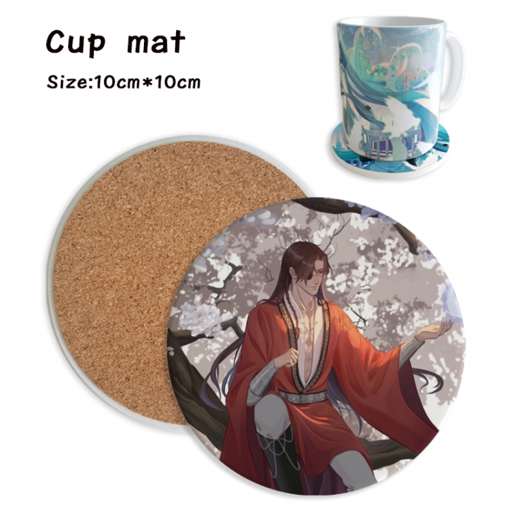 Heaven Official's Blessing Anime ceramic water absorbing and heat insulating coasters price for 5 pcs