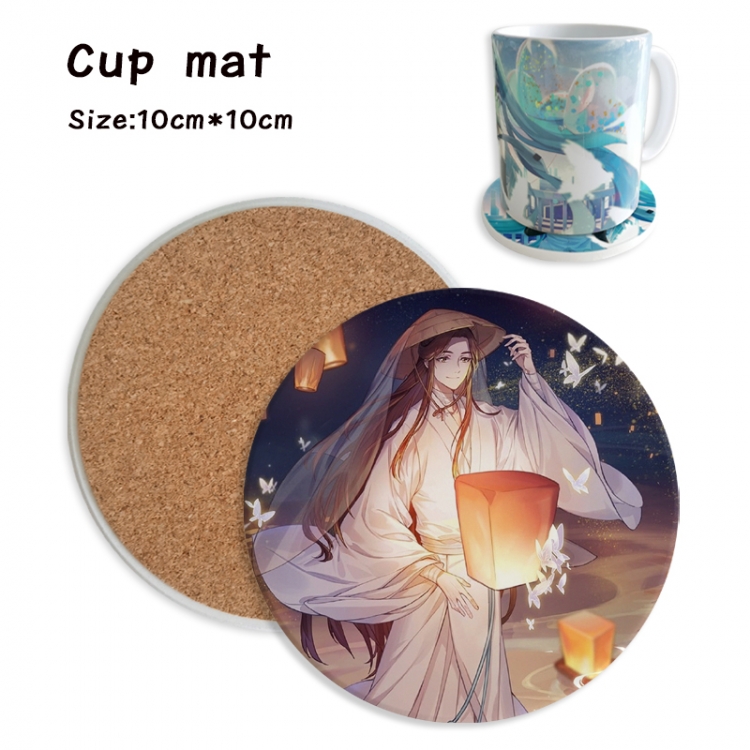 Heaven Official's Blessing Anime ceramic water absorbing and heat insulating coasters price for 5 pcs