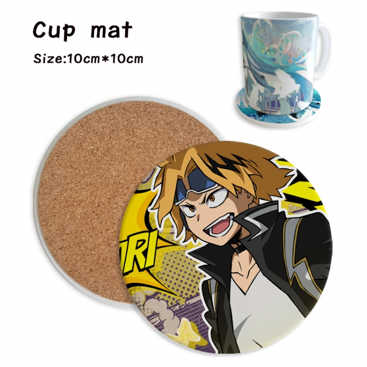 My Hero Academia Anime ceramic water absorbing and heat insulating coasters price for 5 pcs