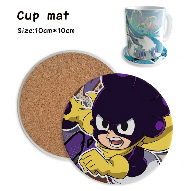 My Hero Academia Anime ceramic water absorbing and heat insulating coasters price for 5 pcs