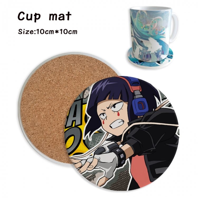 My Hero Academia Anime ceramic water absorbing and heat insulating coasters price for 5 pcs