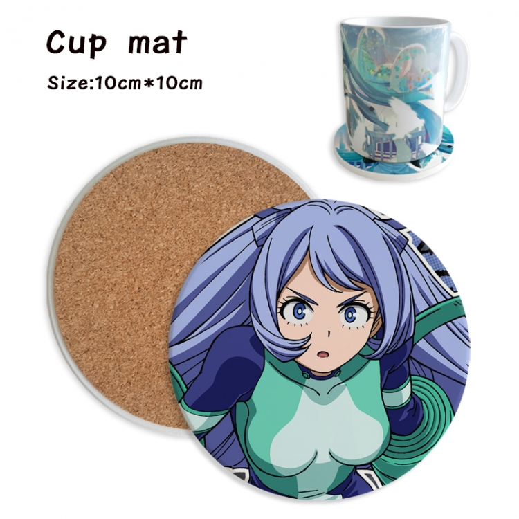 My Hero Academia Anime ceramic water absorbing and heat insulating coasters price for 5 pcs