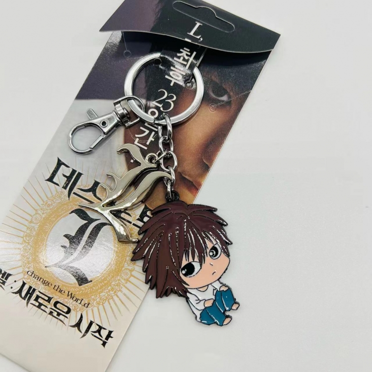 Death note Anime character 2 pendant keychain backpack pendant