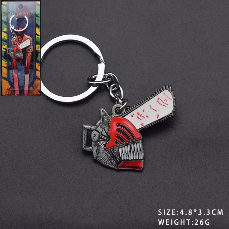 Chainsawman Anime peripheral metal keychain pendant price for 5 pcs