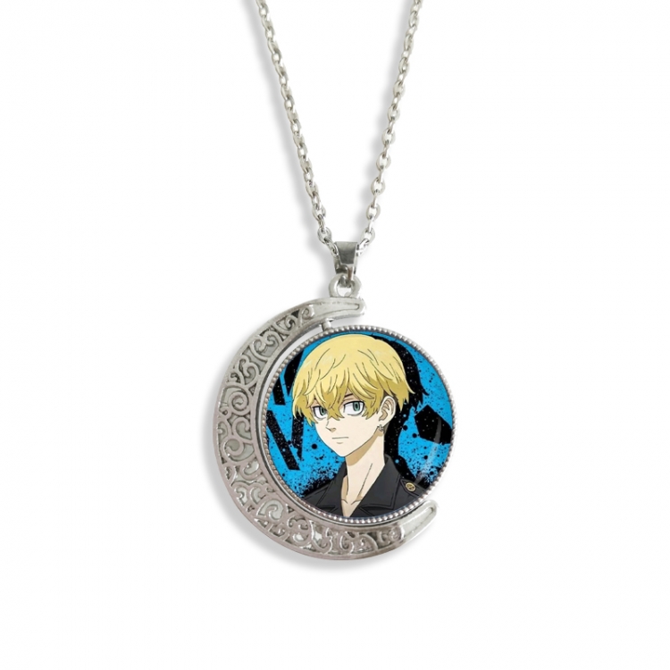 Tokyo Revengers Anime Double sided Crystal Rotating Gem Necklace price for 5 pcs