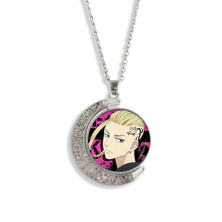 Tokyo Revengers Anime Double sided Crystal Rotating Gem Necklace price for 5 pcs