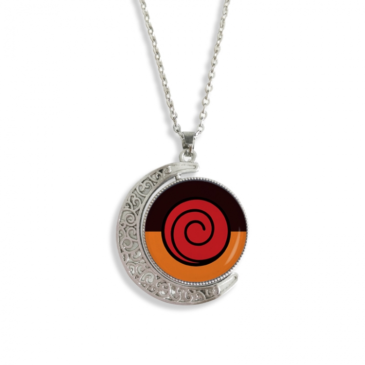 Naruto Anime Double sided Crystal Rotating Gem Necklace price for 5 pcs