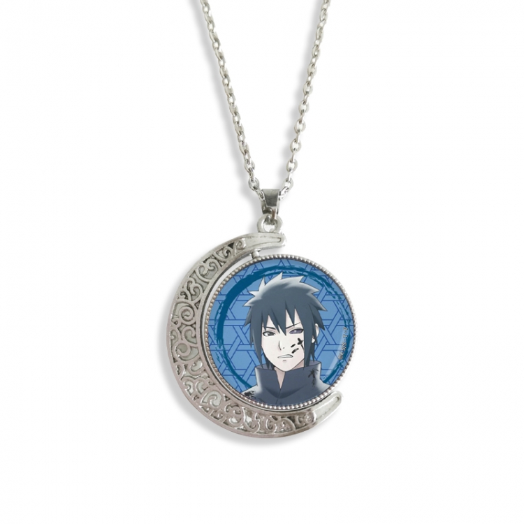 Naruto Anime Double sided Crystal Rotating Gem Necklace price for 5 pcs