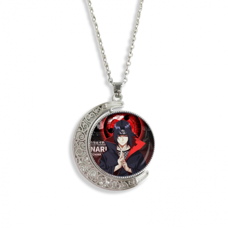 Naruto Anime Double sided Crystal Rotating Gem Necklace price for 5 pcs