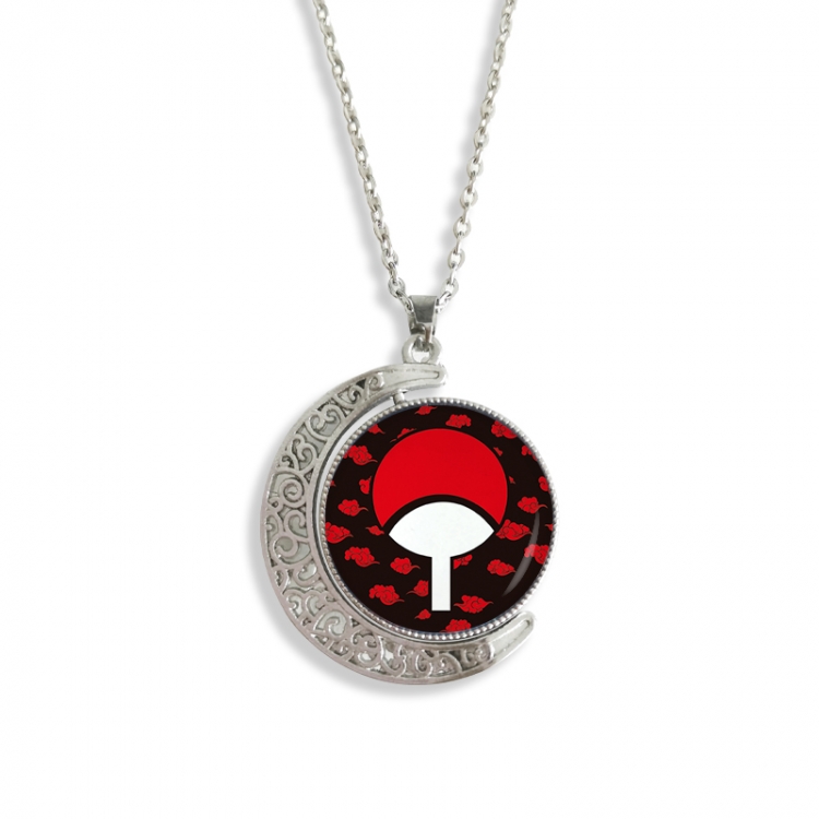 Naruto Anime Double sided Crystal Rotating Gem Necklace price for 5 pcs