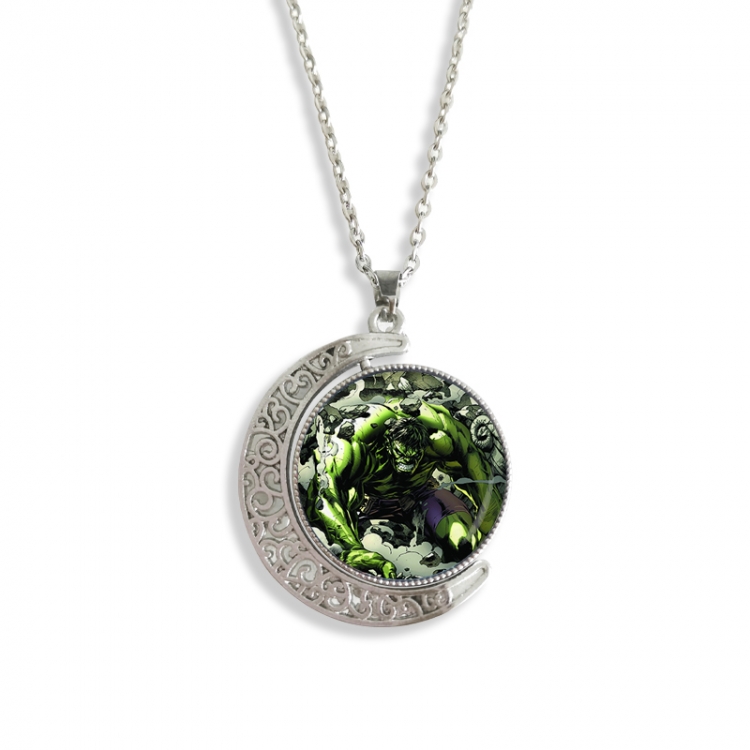 The Hulk Anime Double sided Crystal Rotating Gem Necklace price for 5 pcs