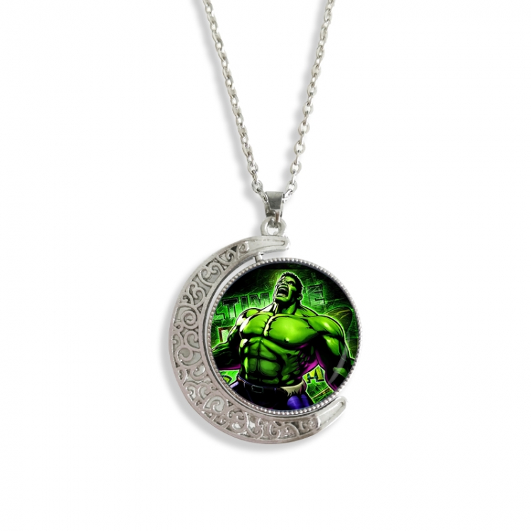 The Hulk Anime Double sided Crystal Rotating Gem Necklace price for 5 pcs