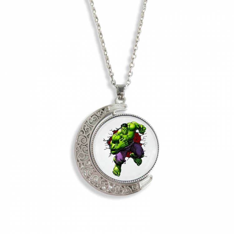 The Hulk Anime Double sided Crystal Rotating Gem Necklace price for 5 pcs