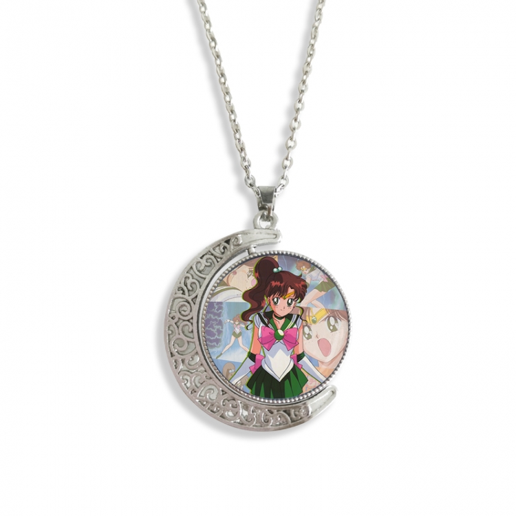  sailormoon  Anime Double sided Crystal Rotating Gem Necklace price for 5 pcs