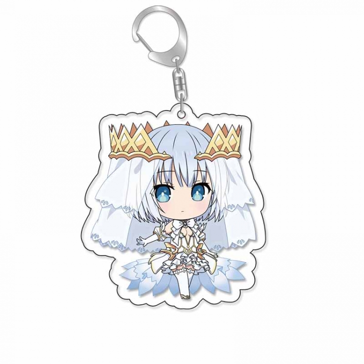 Date-A-Live Anime Acrylic Keychain Charm price for 5 pcs 16719