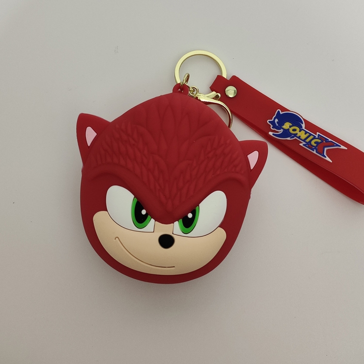 Sonic The Hedgehog Anime Cartoon Silicone Wallet 9CM