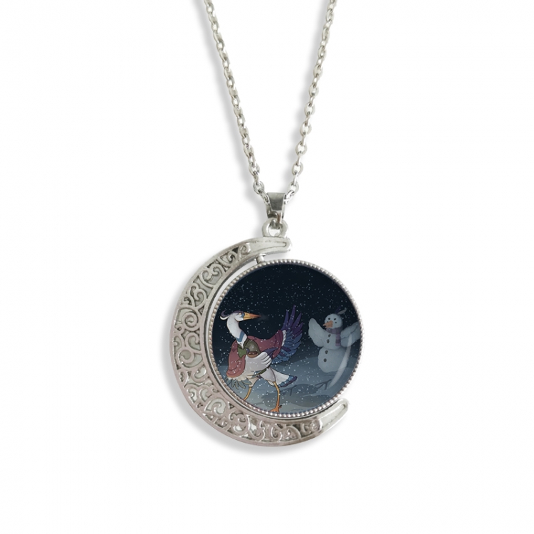 The Boy and the Heron Anime Double sided Crystal Rotating Gem Necklace price for 5 pcs