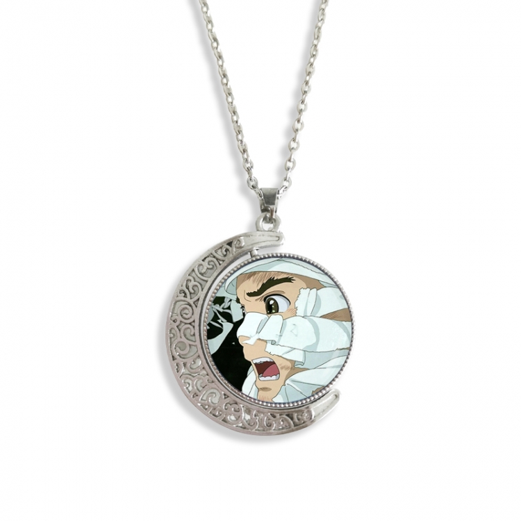 The Boy and the Heron Anime Double sided Crystal Rotating Gem Necklace price for 5 pcs