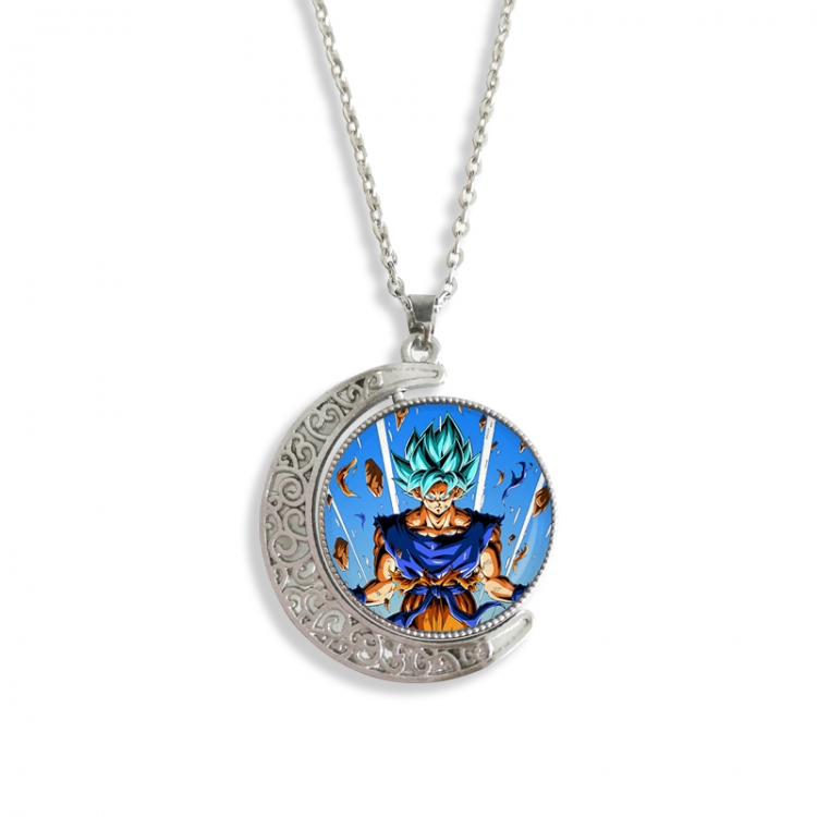 DRAGON BALL Anime Double sided Crystal Rotating Gem Necklace price for 5 pcs