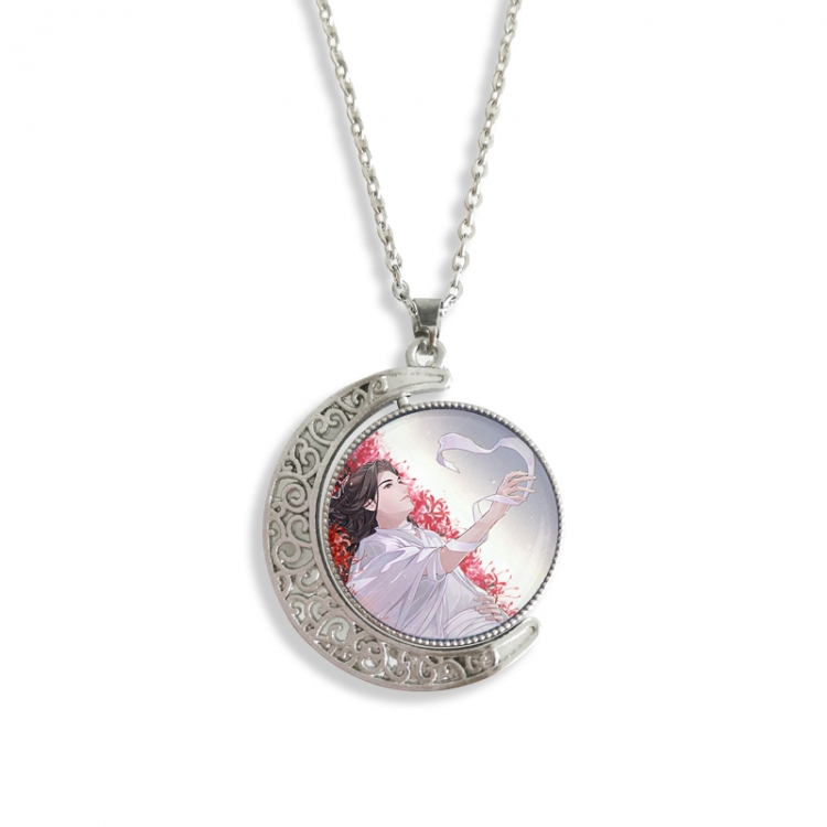 Heaven Official's Blessing Anime Double sided Crystal Rotating Gem Necklace price for 5 pcs