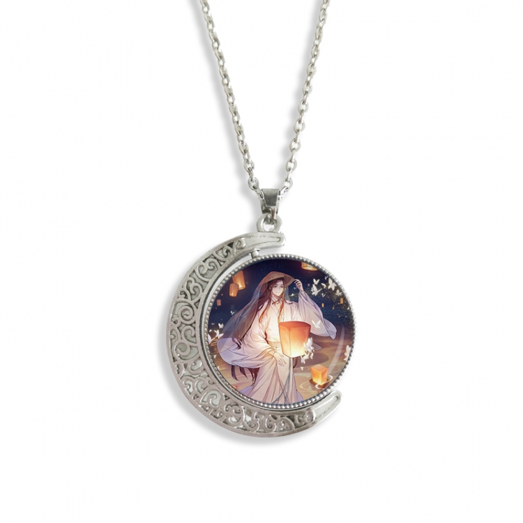 Heaven Official's Blessing Anime Double sided Crystal Rotating Gem Necklace price for 5 pcs