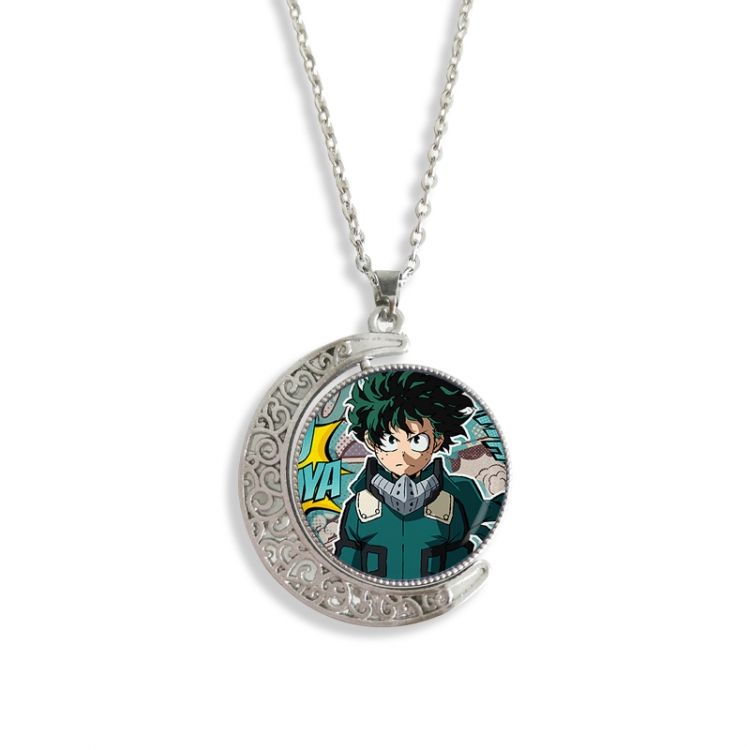 My Hero Academia Anime Double sided Crystal Rotating Gem Necklace price for 5 pcs