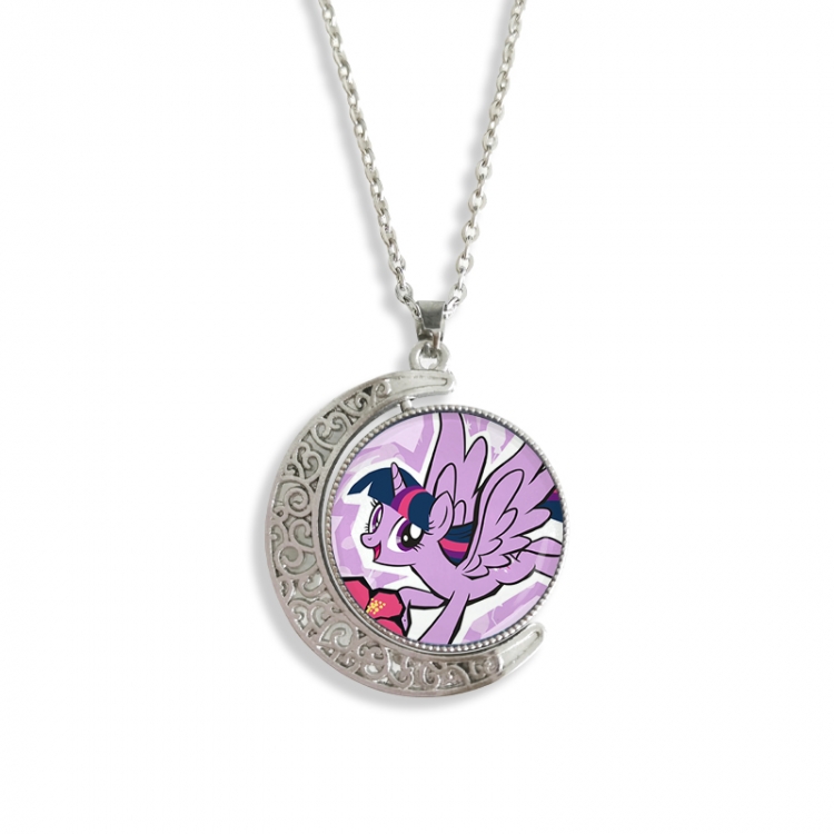 My Little Pony Anime Double sided Crystal Rotating Gem Necklace price for 5 pcs