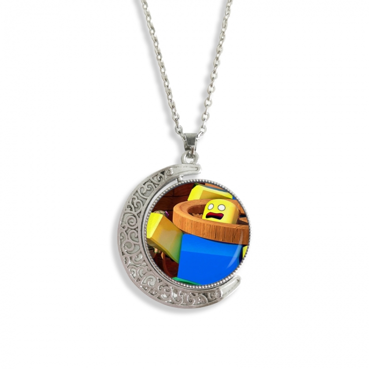 roblox Anime Double sided Crystal Rotating Gem Necklace price for 5 pcs