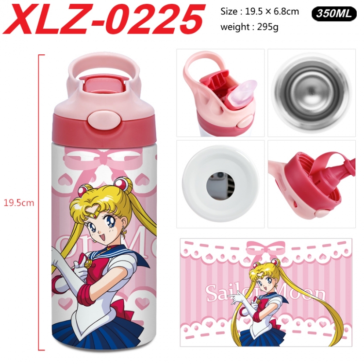 sailormoon 304 stainless steel portable insulated cup 19.5X6.8CM 350ml