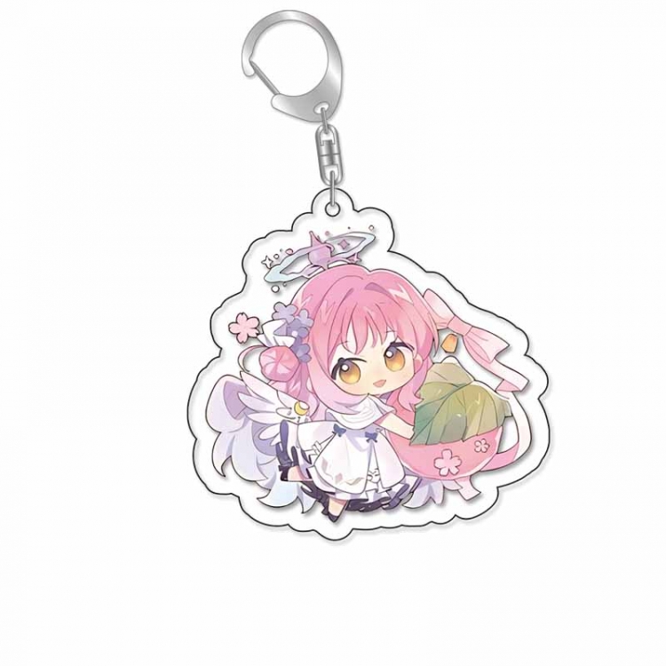 Blue Archive Anime Acrylic Keychain Charm price for 5 pcs 16892