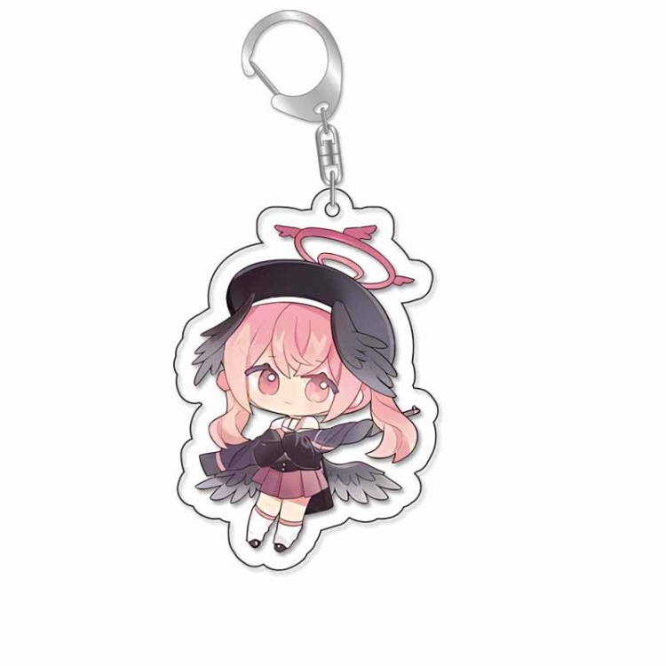 Blue Archive Anime Acrylic Keychain Charm price for 5 pcs 16865