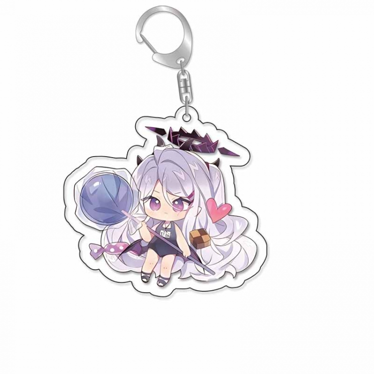 Blue Archive Anime Acrylic Keychain Charm price for 5 pcs 16882