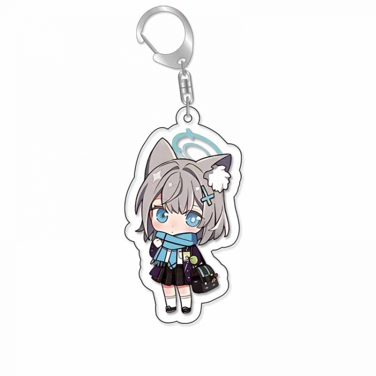 Blue Archive Anime Acrylic Keychain Charm price for 5 pcs 16872