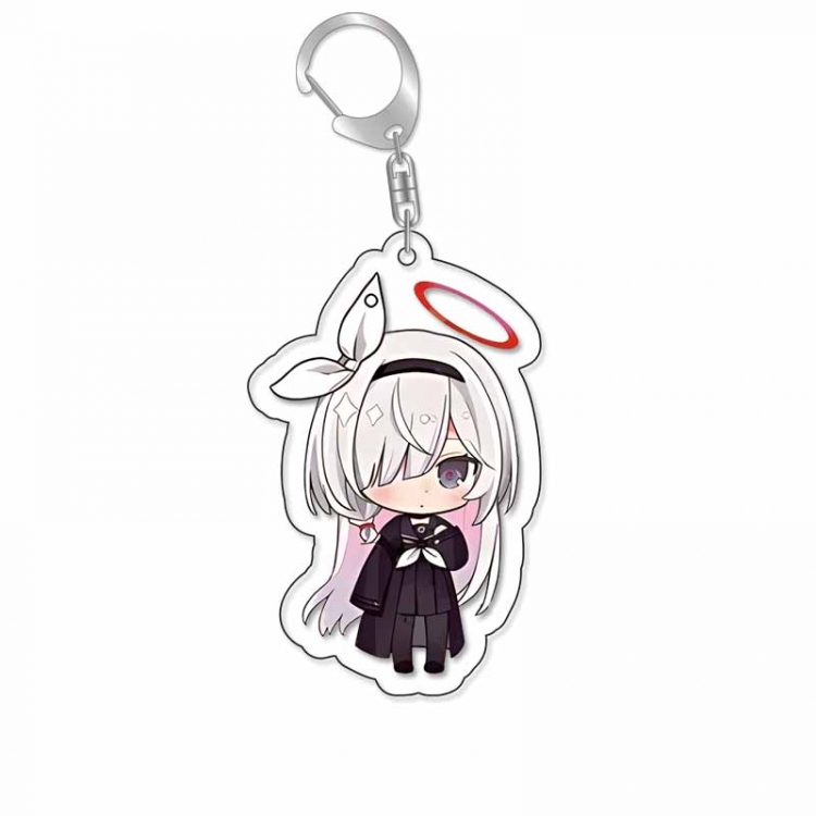 Blue Archive Anime Acrylic Keychain Charm price for 5 pcs 16877