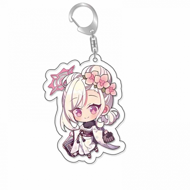 Blue Archive Anime Acrylic Keychain Charm price for 5 pcs 16893