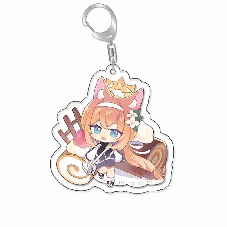 Blue Archive Anime Acrylic Keychain Charm price for 5 pcs 16883