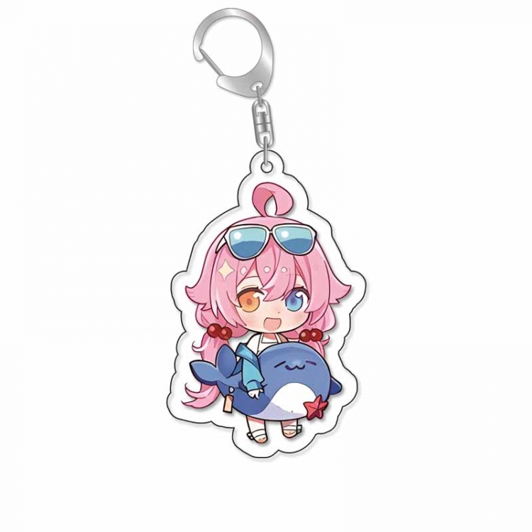 Blue Archive Anime Acrylic Keychain Charm price for 5 pcs 16881