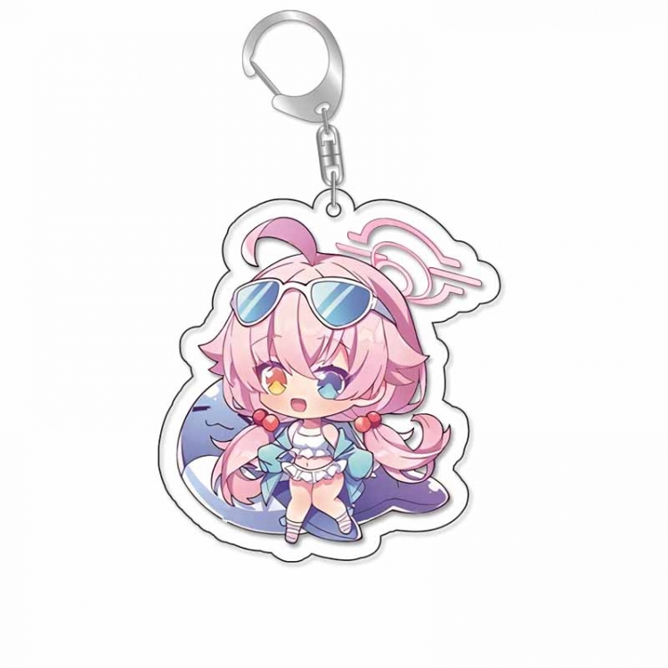 Blue Archive Anime Acrylic Keychain Charm price for 5 pcs 16891