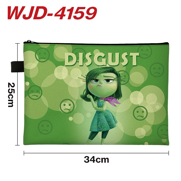 Inside Out Anime Full Color A4 Document Bag 34x25cm 