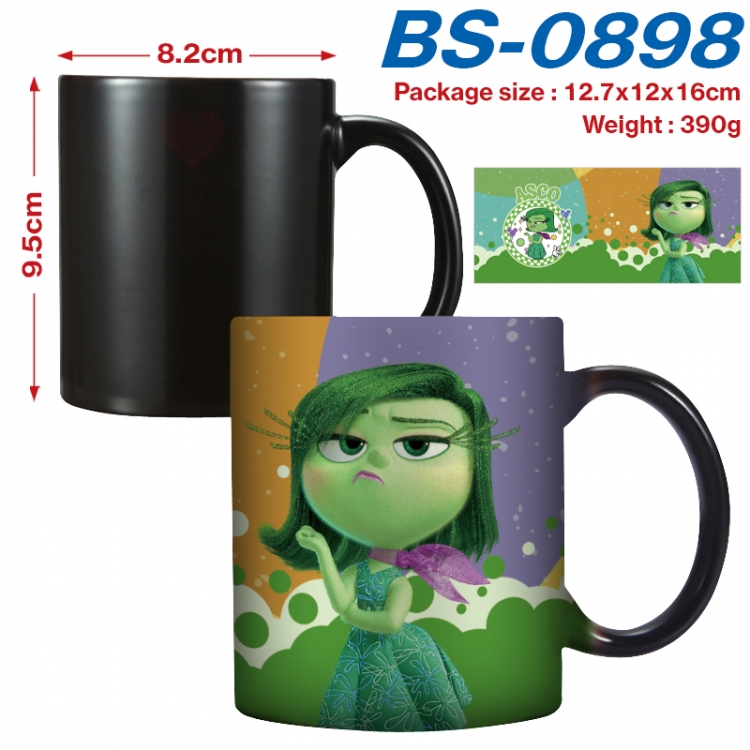 Inside Out  Anime high-temperature color-changing printing ceramic mug 400ml