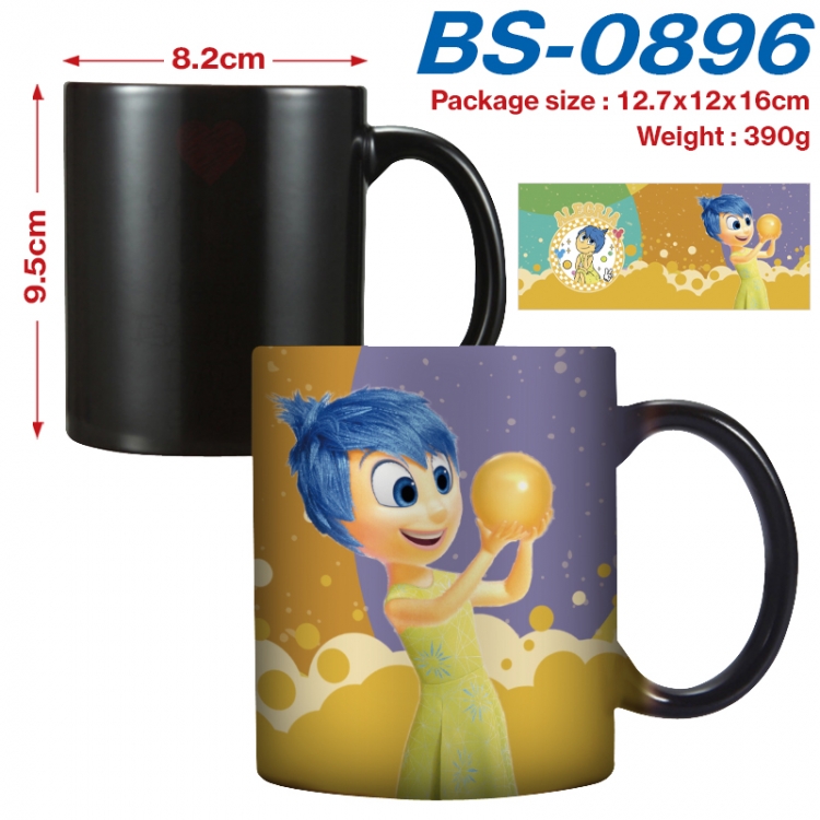 Inside Out  Anime high-temperature color-changing printing ceramic mug 400ml