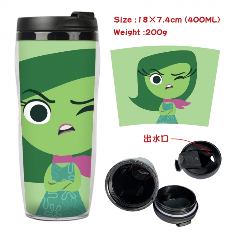 Inside Out  Anime full-color double-layer water cup 18X7.4cm 400ml