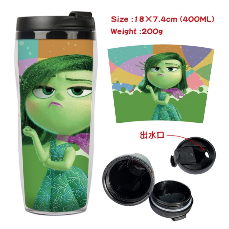 Inside Out  Anime full-color double-layer water cup 18X7.4cm 400ml