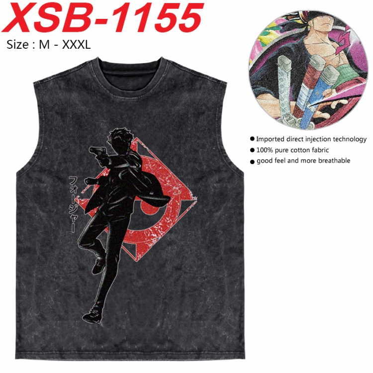 SPY×FAMILY Anime pure cotton wash vest T-shirt 250g M-3XL XSB-1155