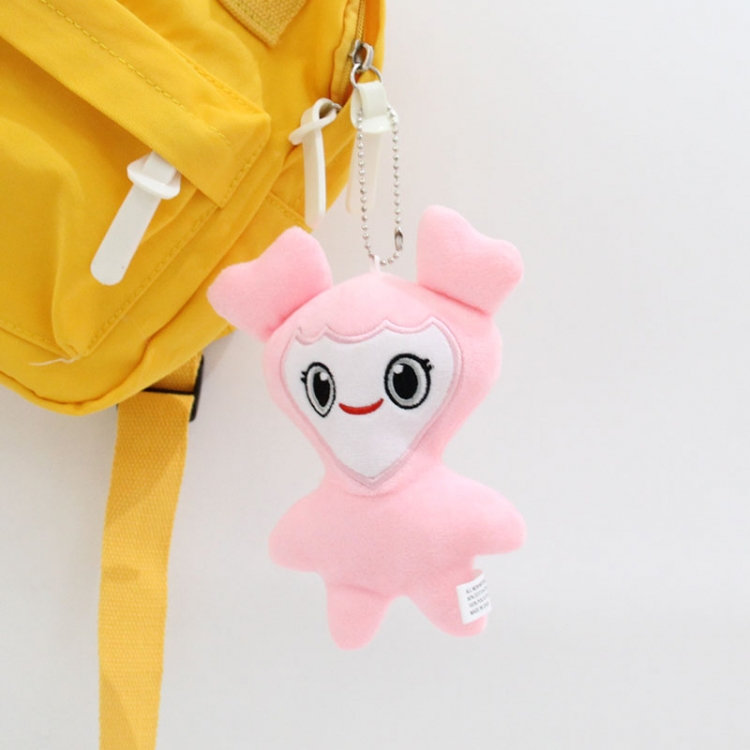 Korean Twice Crystal Super Soft+PP Cotton Plush Toy Pendant 14x11x6