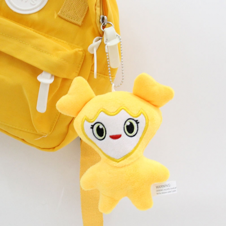 Korean Twice Crystal Super Soft+PP Cotton Plush Toy Pendant 14x11x6