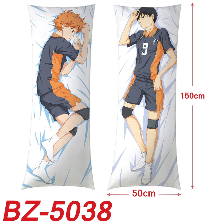 Haikyuu!! Anime sexy equal body double-sided printed pillow 150x50cm  NO FILLING  